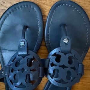 Blue Tory Burch Cutout Sandals size 7